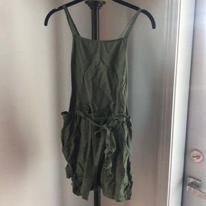 Overall romper -small